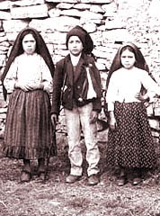 Trjka dzieci z Fatimy: Hiacynta, Franciszek i ucja