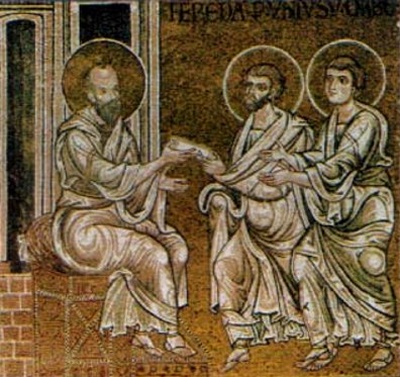 Święci: Paweł Apostoł oraz Tymoteusz i Sylas