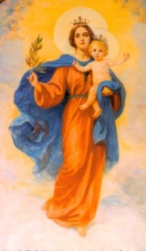 Wizerunek Matki Boej Zwyciskiej z konkatedry na Kamionku