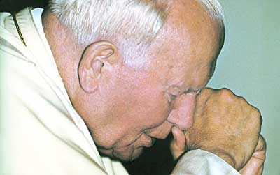 Święty Jan Paweł II w ostatnim okresie swego życia