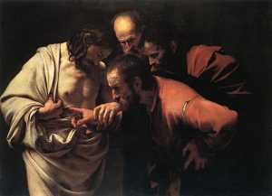 Caravaggio: Thoma, noli esse incrdulus, sed fidlis