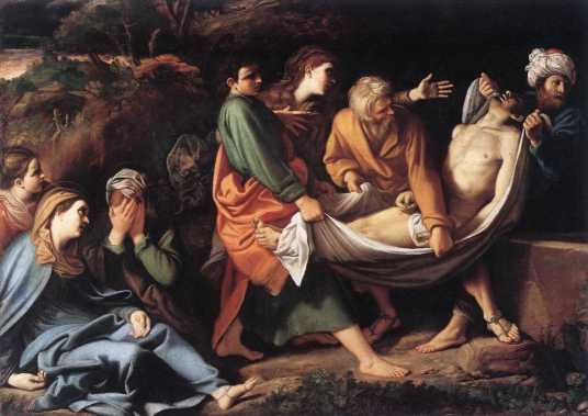 Wielka Sobota - Jezus zoony do grobu