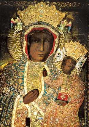 Maryja w wizerunku jasnogórskim - Królowa Polski
