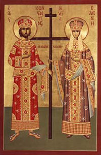 Święta Helena i jej syn, cesarz Konstantyn
