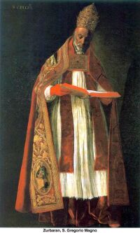 Zurbaran: Święty Grzegorz Wielki