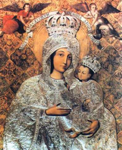 Wizerunek Maryi z Sanktuarium w Gietrzwadzie