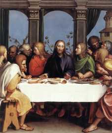 Holbein: Ostatnia Wieczerza